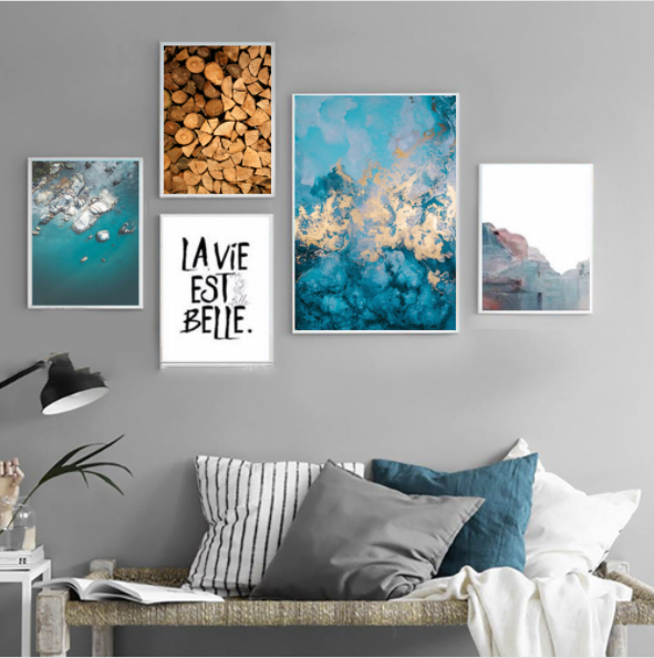 TRANH DECOR: BIỂN XANH - DCC100