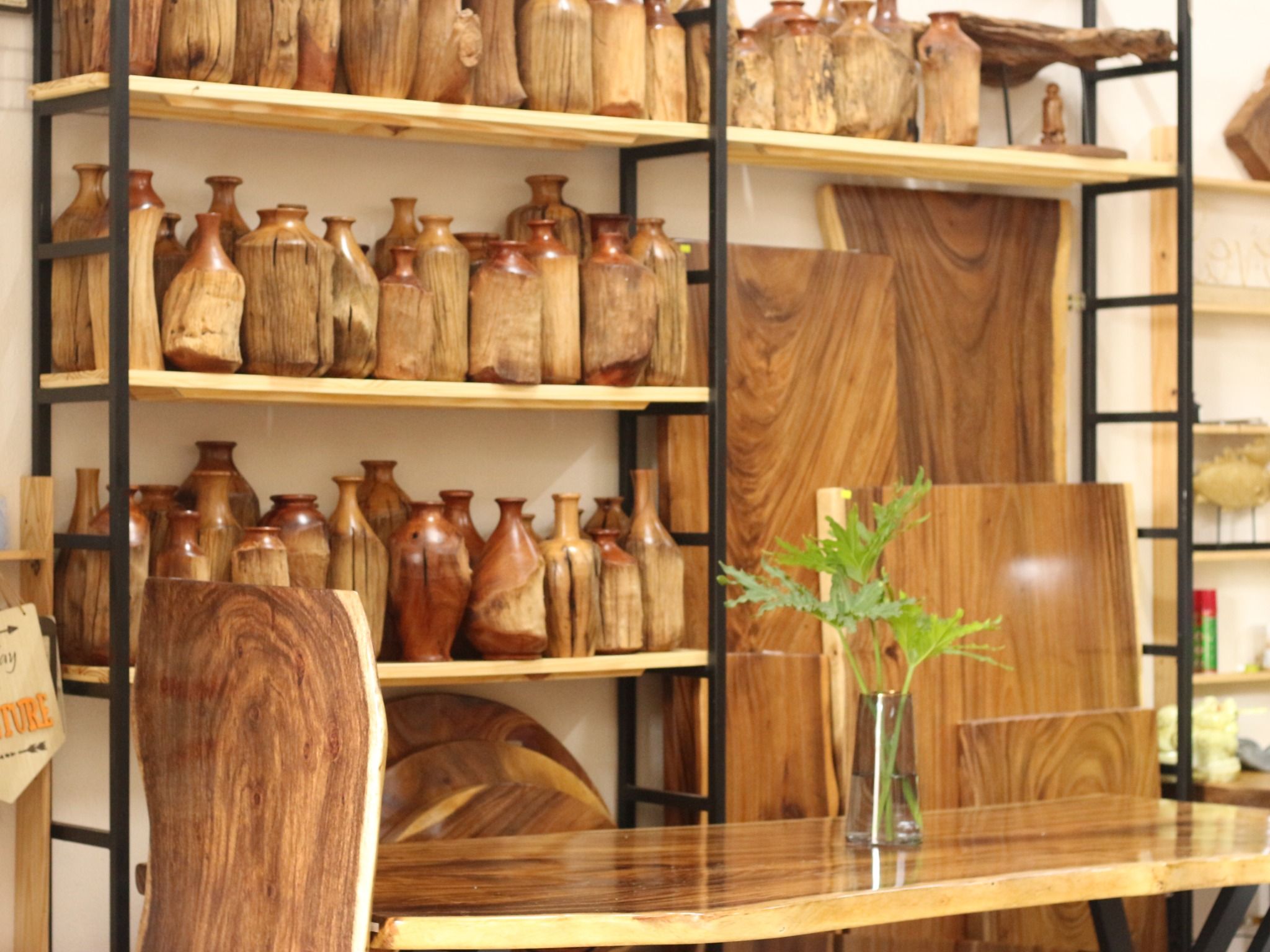 BÌNH GỖ LŨA DECOR