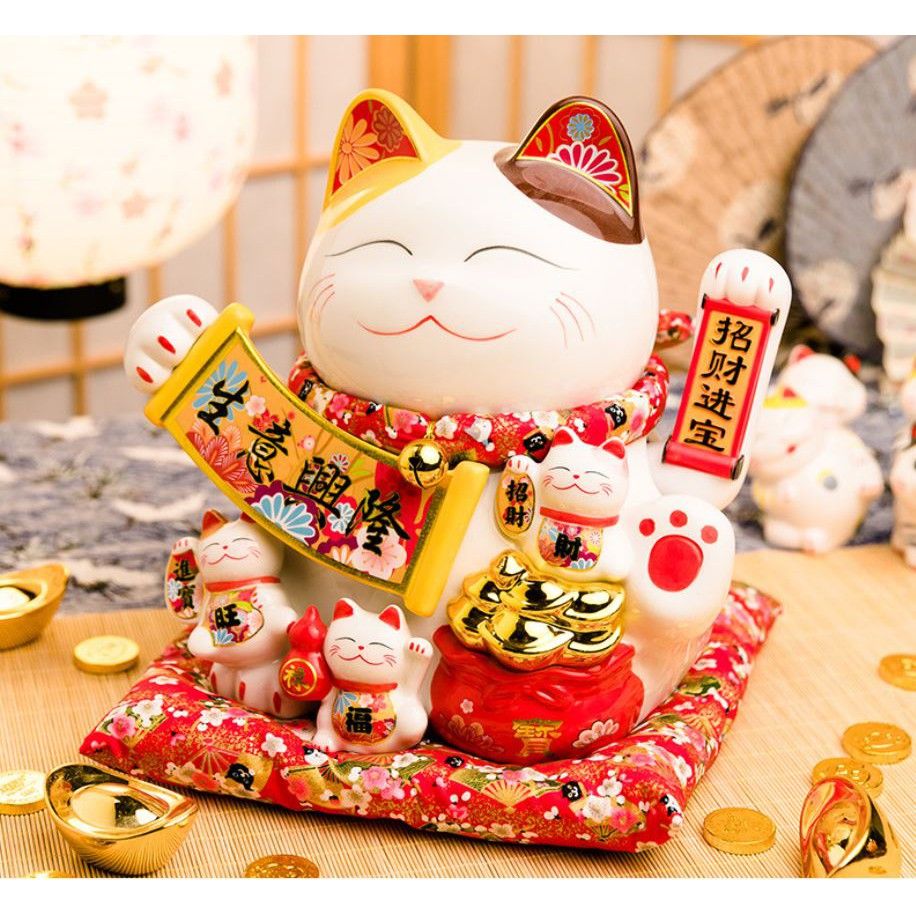 MÈO THẦN TÀI ĐẠI GIA 27CM