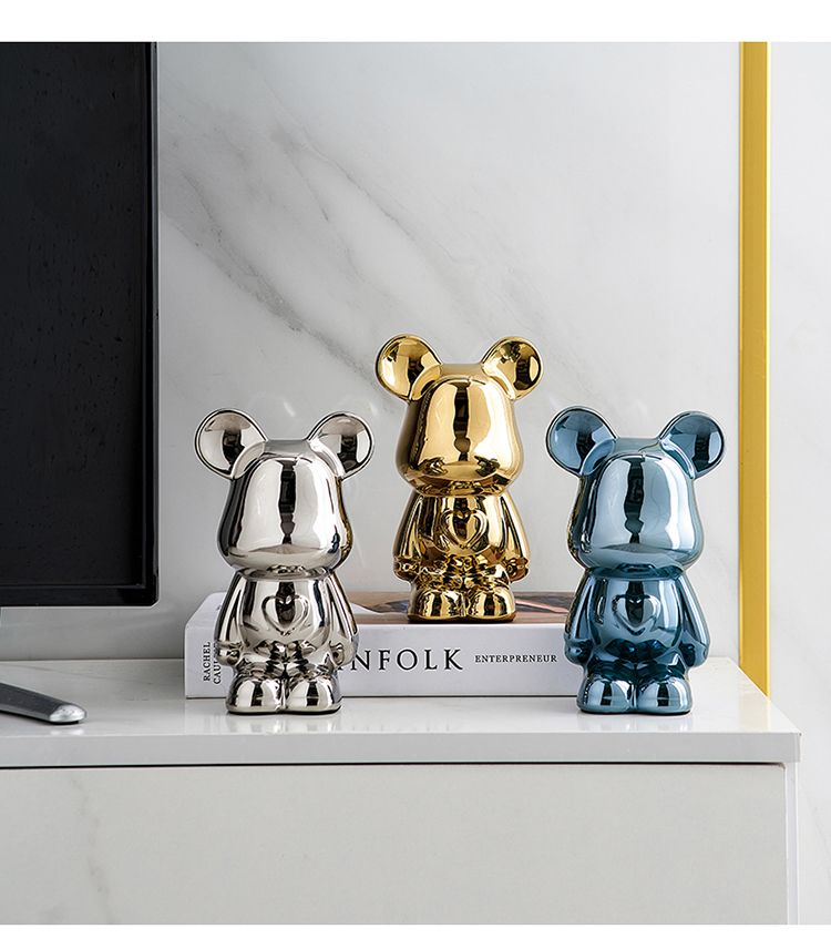 TƯỢNG GẤU BEARBRICK - 17,5CM
