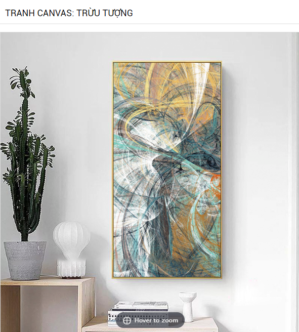 TRANH CANVAS: TRỪU TƯỢNG - DC111