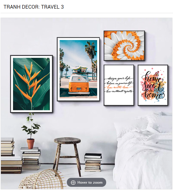 TRANH DECOR: TRAVEL 3 - DCC21