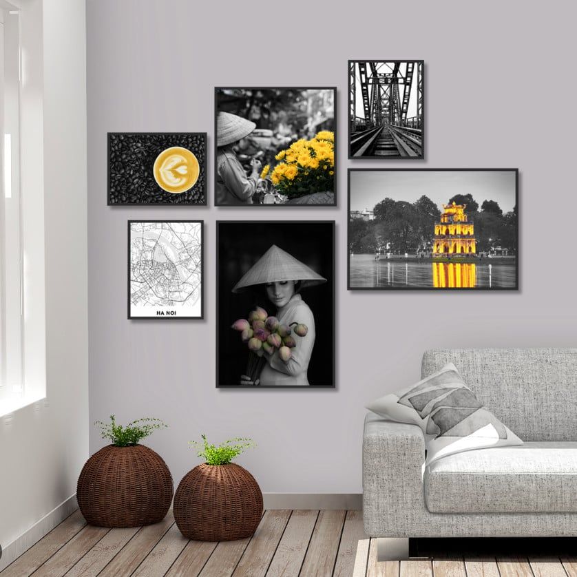 TRANH DECOR: HÀ NỘI