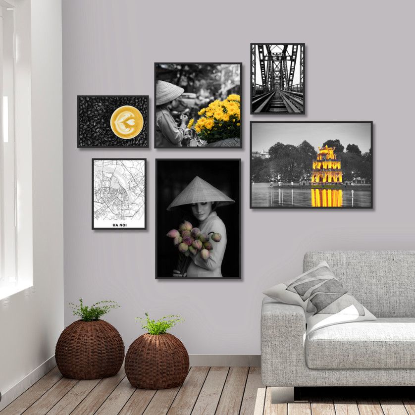 TRANH DECOR: HÀ NỘI