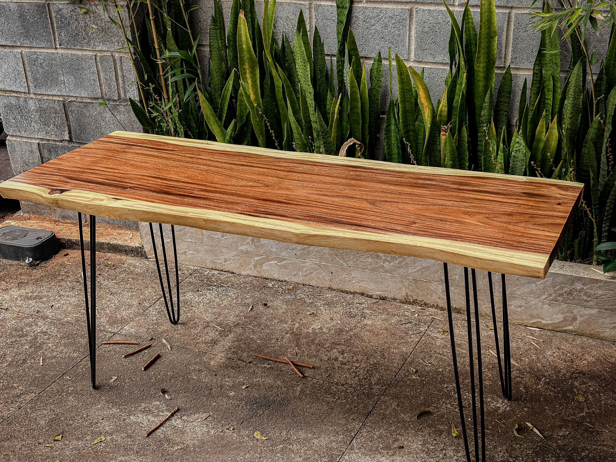 BÀN GỖ ME TÂY 170 x 60-62 x 5 cm