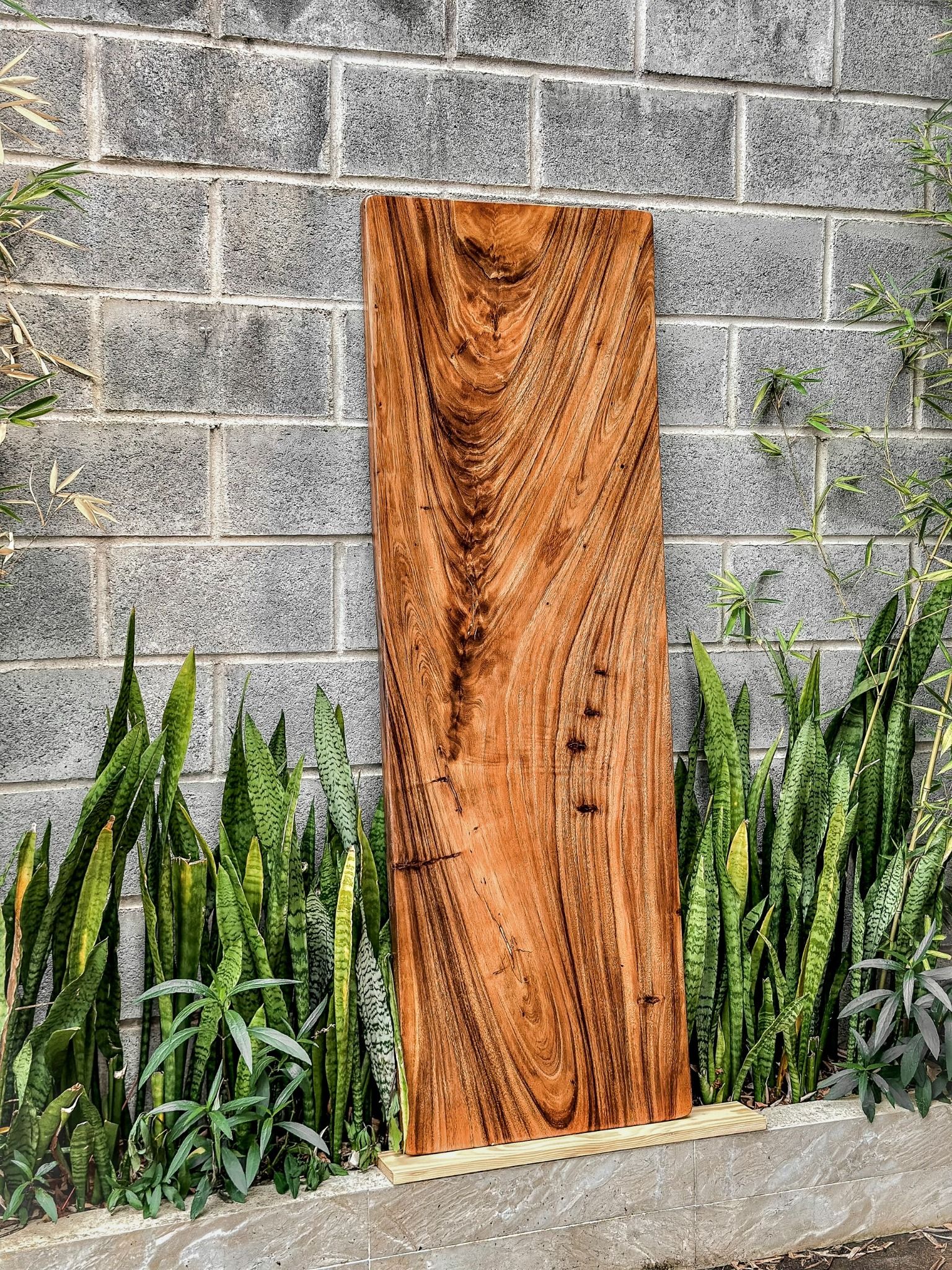 BÀN GỖ ME TÂY 165 x 54 x 4 cm