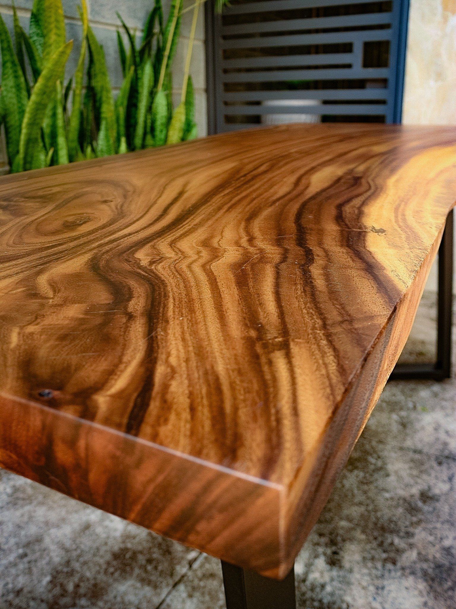 BÀN GỖ ME TÂY 165 x 62 x 4.5 cm