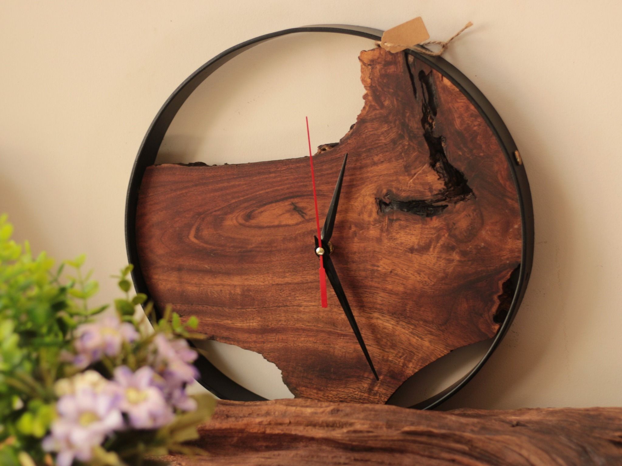 ĐỒNG HỒ GỖ LŨA DECOR