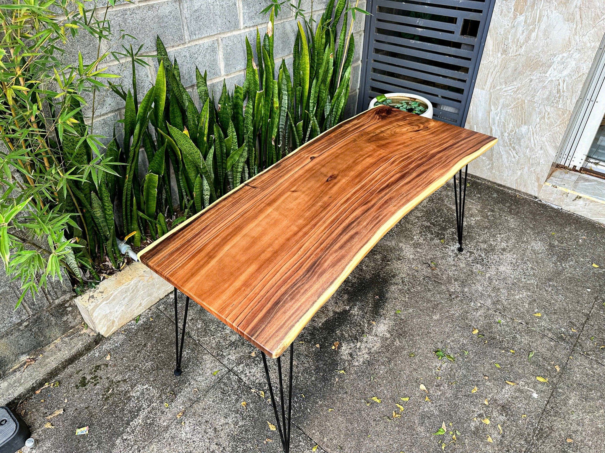 BÀN GỖ ME TÂY 160 x 65-67 x 3 cm