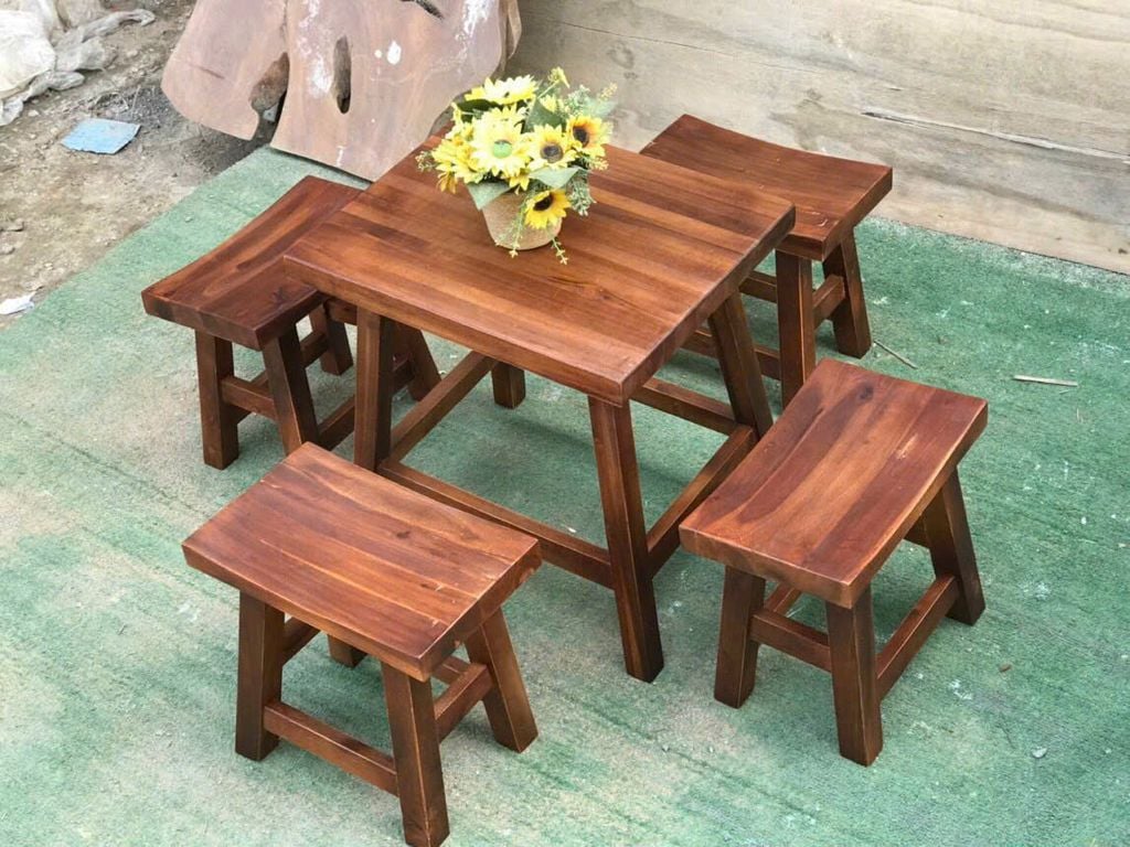 BÀN GHẾ ĐẨU GỖ TRÀM