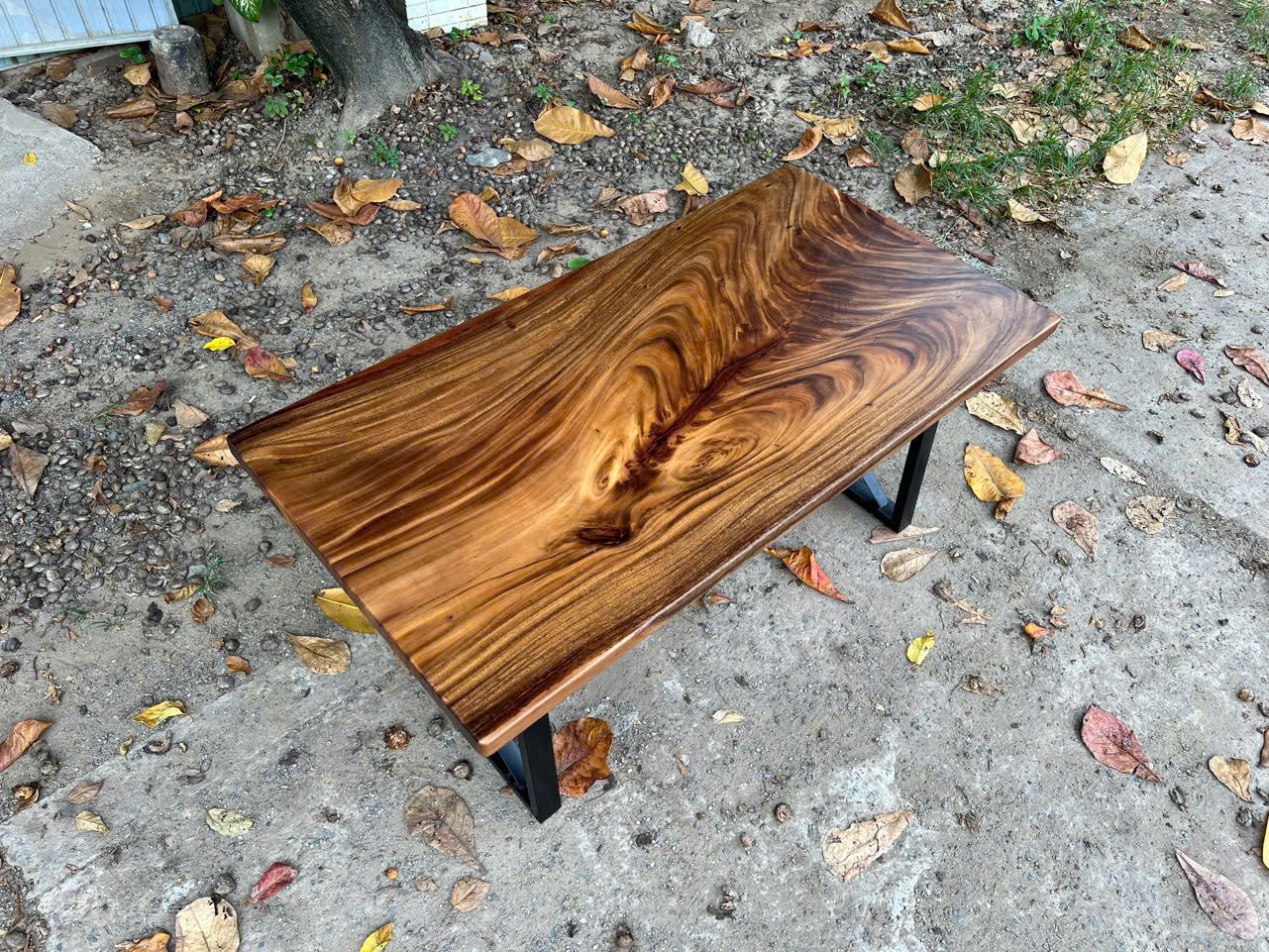BÀN GỖ ME TÂY 160 x 83 x 5 cm