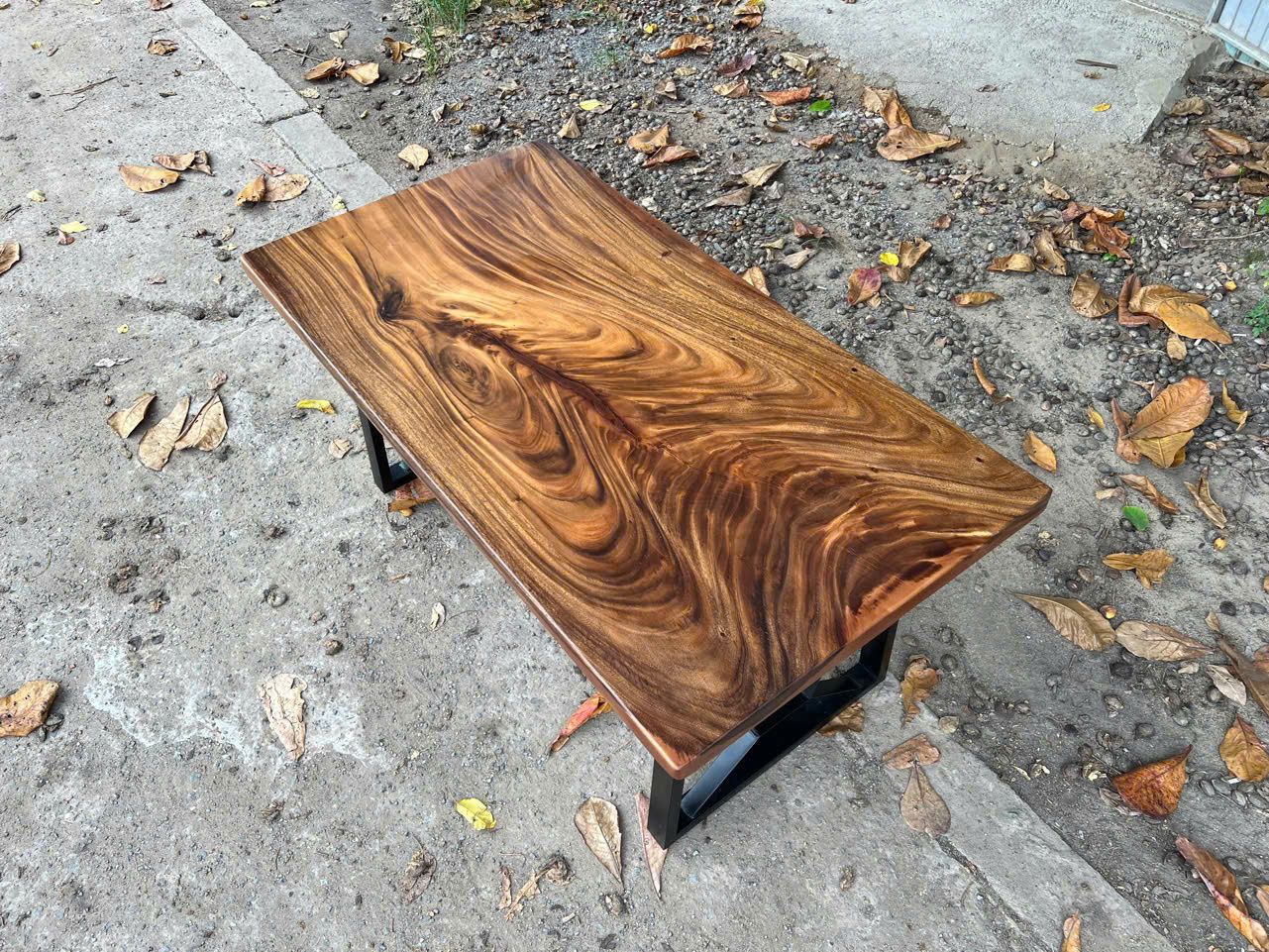 BÀN GỖ ME TÂY 160 x 83 x 5 cm