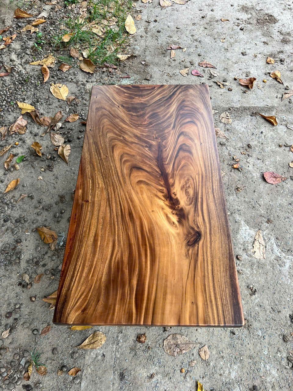 BÀN GỖ ME TÂY 160 x 83 x 5 cm