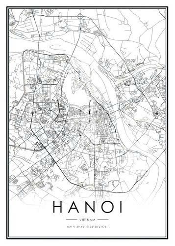 TRANH DECOR: SÀI GÒN - HÀ NỘI