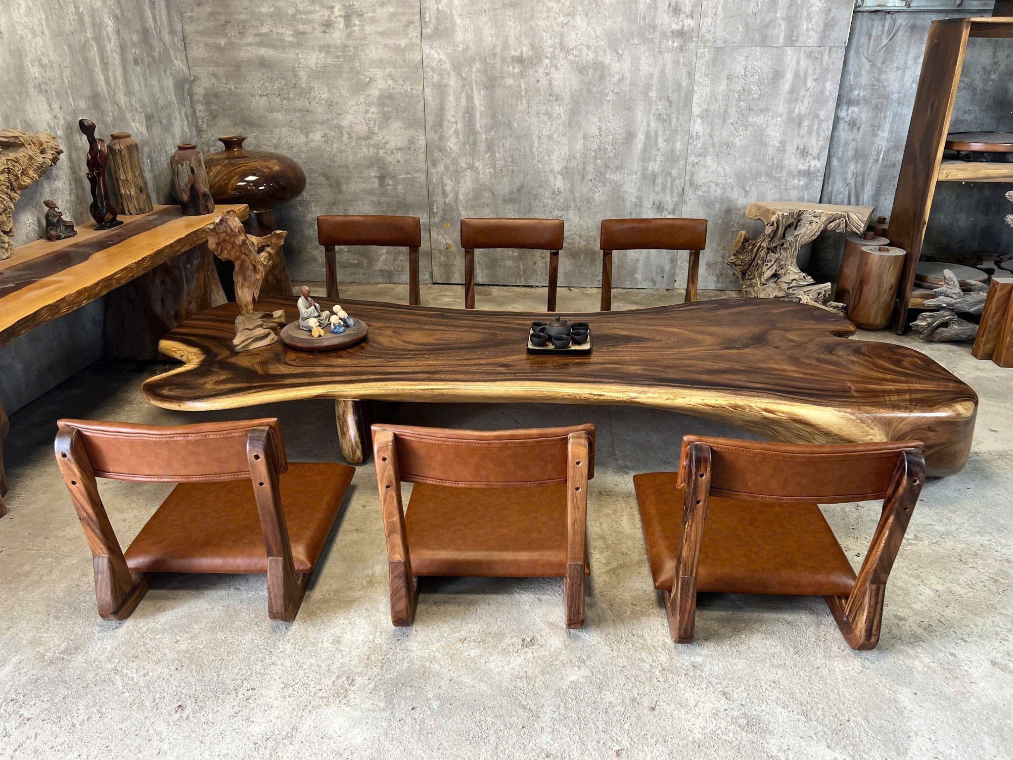 BÀN TRÀ 230 x 66-89 x 75 cm