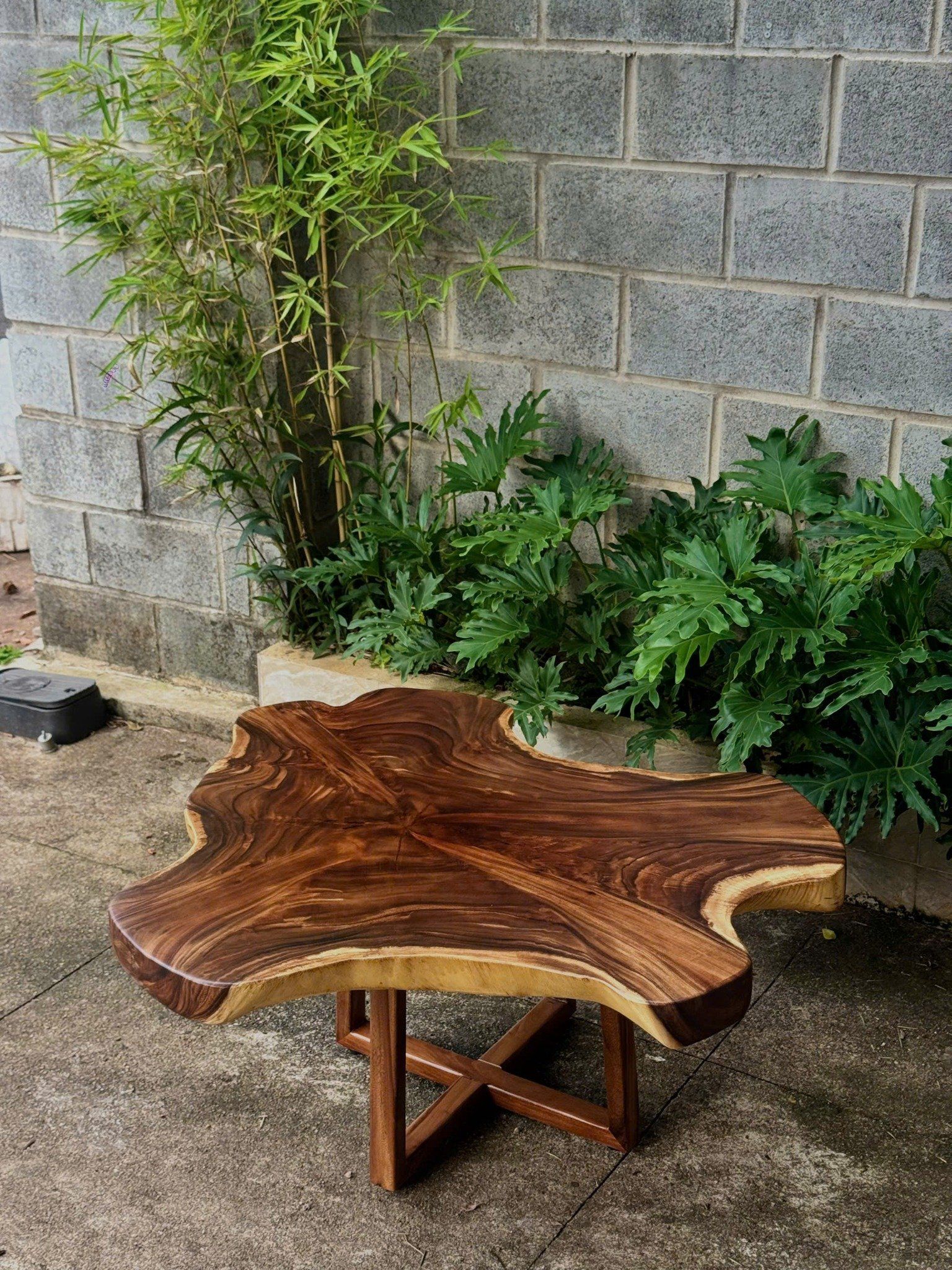 BÀN SOFA GỖ ME TÂY 91 x 69 x 7 cm