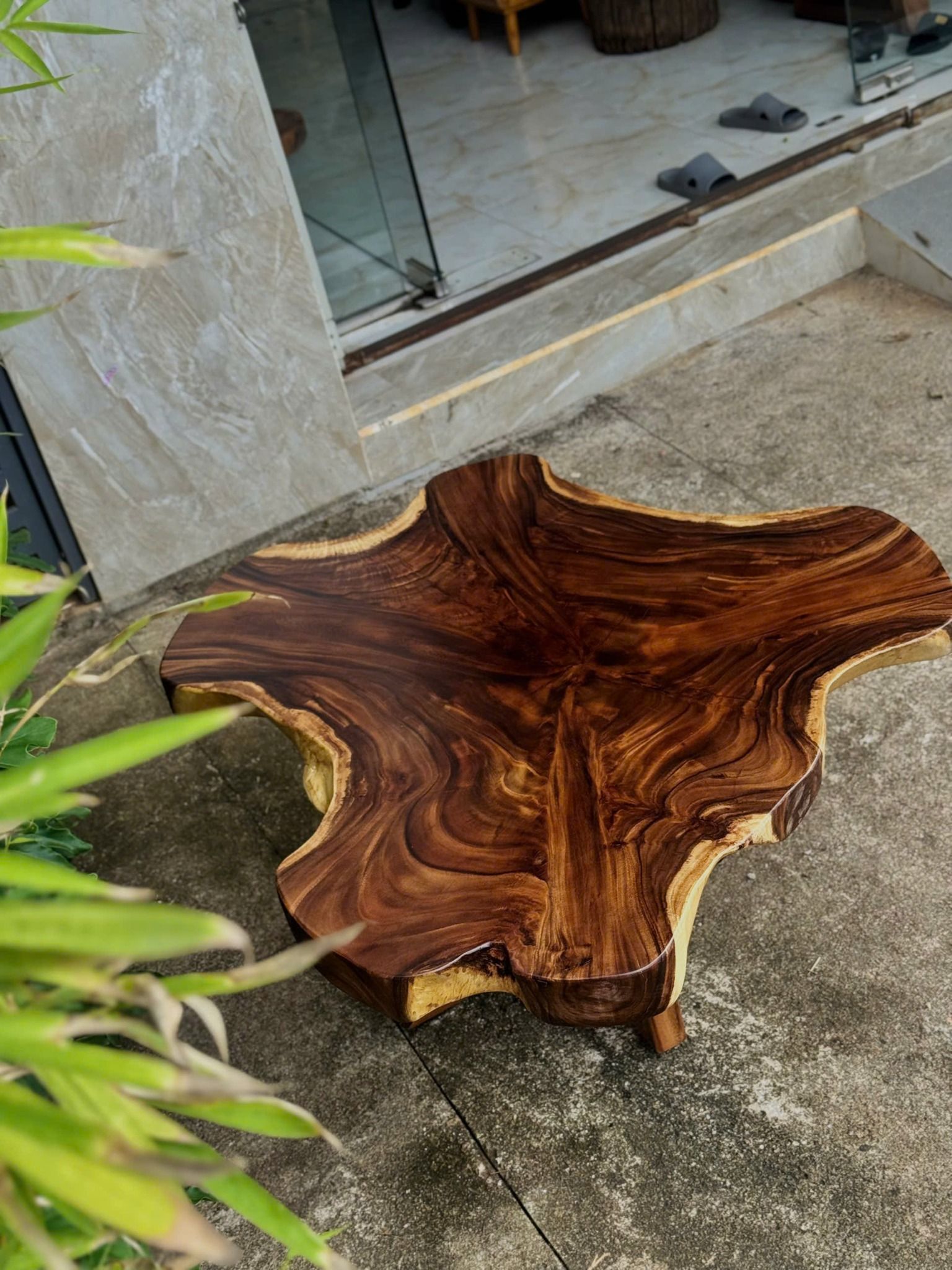 BÀN SOFA GỖ ME TÂY 91 x 69 x 7 cm