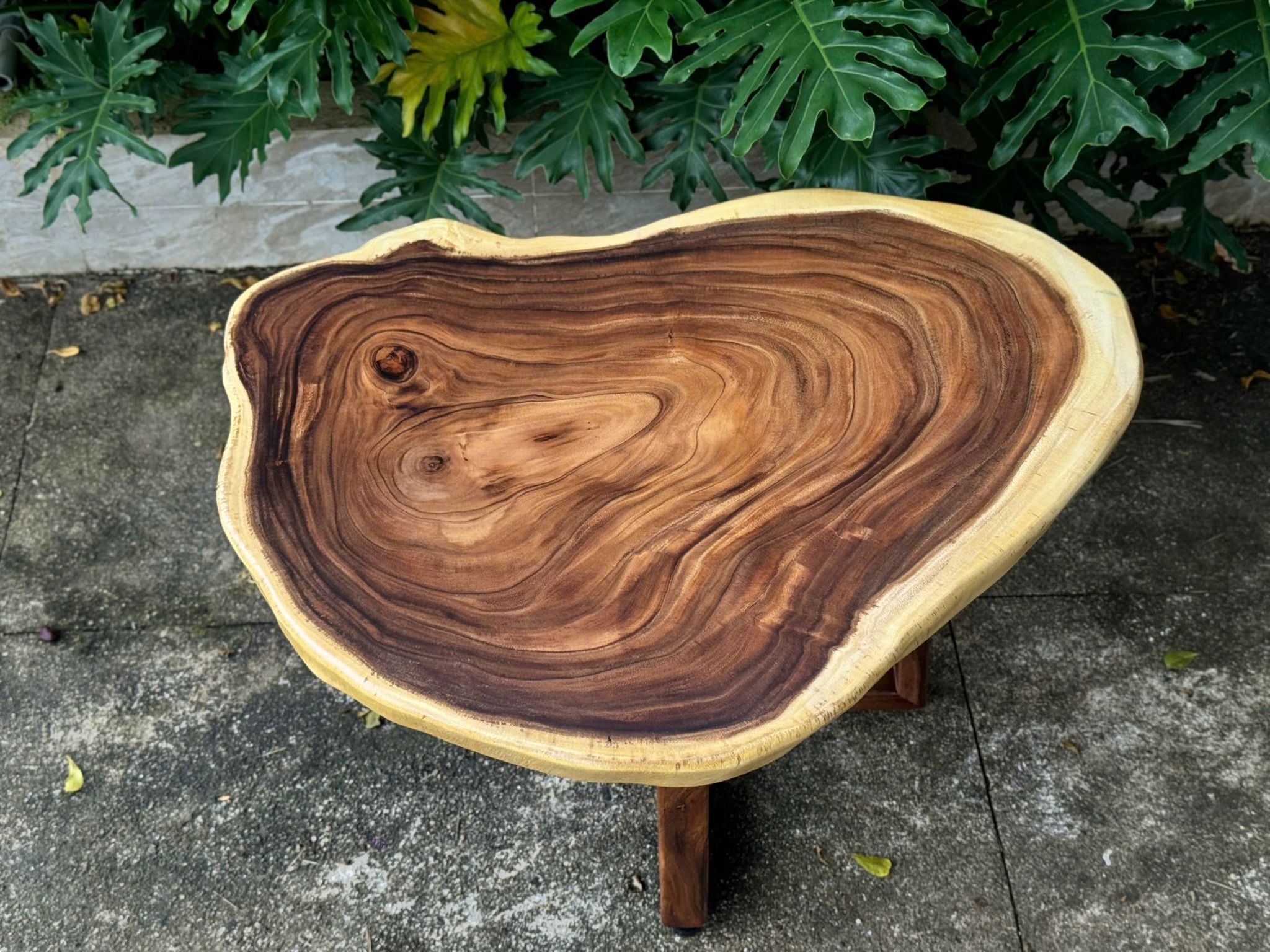 BÀN GỖ ME TÂY 88 x 71 x 5 cm