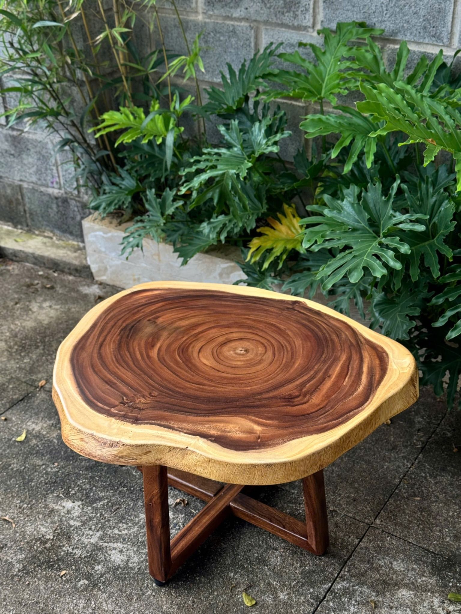 BÀN GỖ ME TÂY 78 x 76 x 5 cm