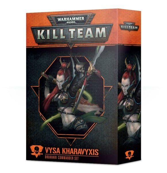  Kill Team: Vysa Kharavyxis Drukhari Commander Set 