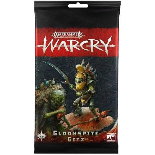  WARCRY: GLOOMSPITE GITZ CARDS 