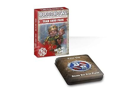  BLOOD BOWL HALFLING TEAM CARD PACK (ENG) 