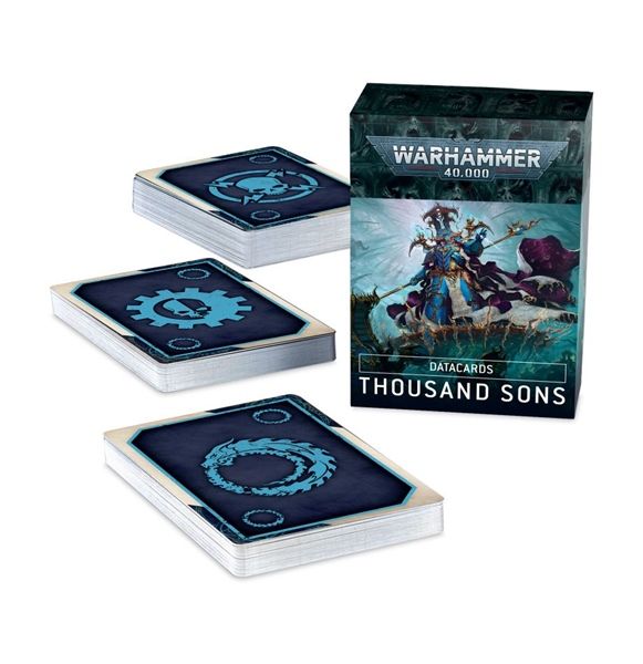  DATACARDS: THOUSAND SONS (ENGLISH) 