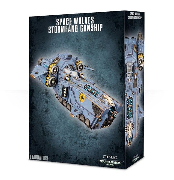  SPACE WOLVES STORMFANG GUNSHIP 