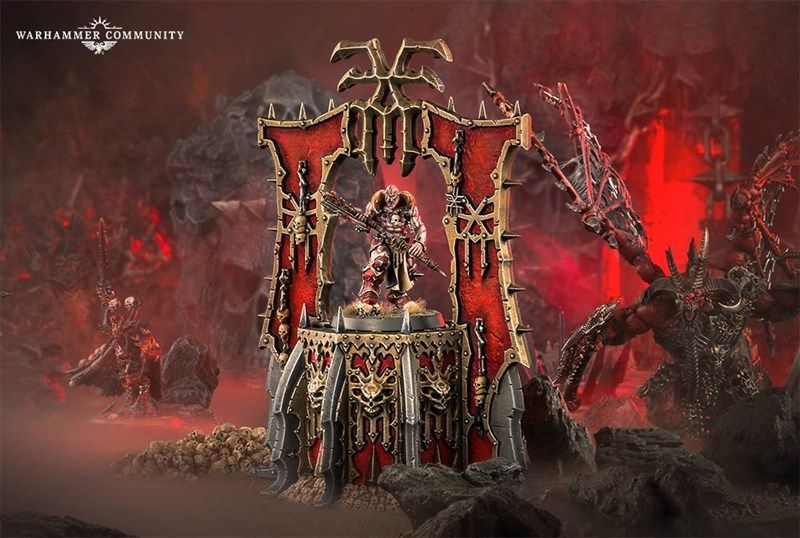  BLADES OF KHORNE: SKULL ALTAR 