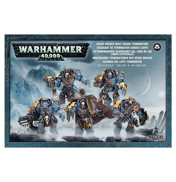  SPACE WOLVES WOLF GUARD TERMINATORS 