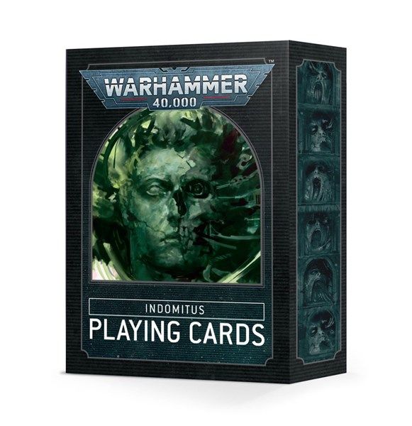  WARHAMMER 40000: INDOMITUS PLAYING CARDS 