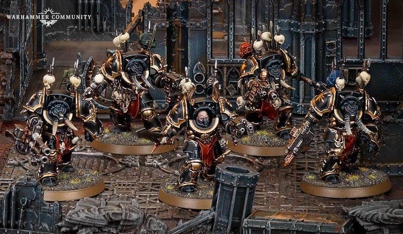  CHAOS SPACE MARINES TERMINATORS 