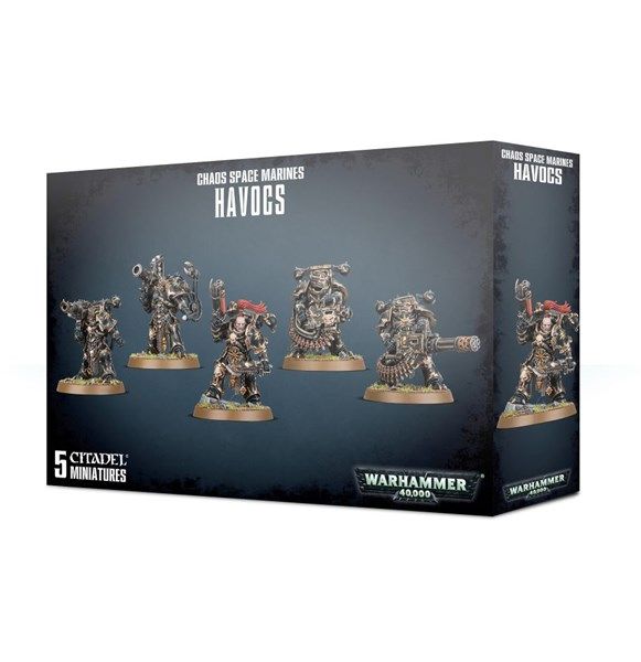  CHAOS SPACE MARINES HAVOCS 