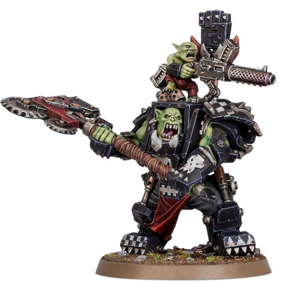  WARBOSS IN MEGA ARMOUR 