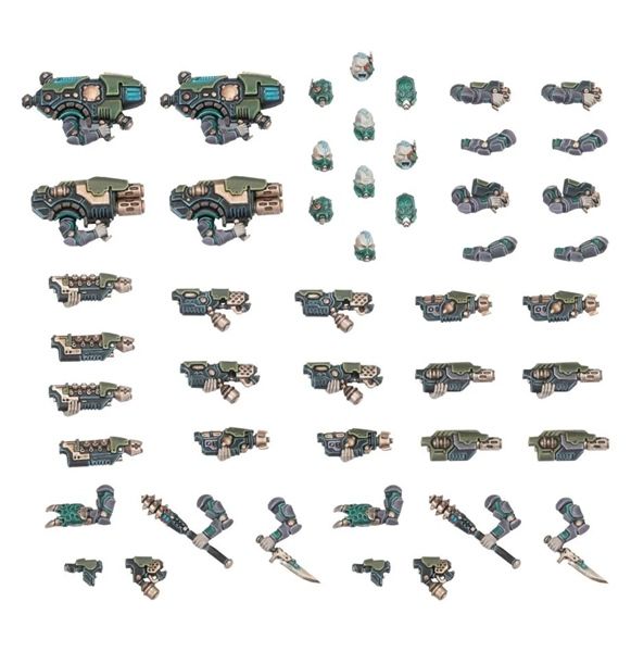  NECROMUNDA VAN SAAR WEAPONS UPGRADES 