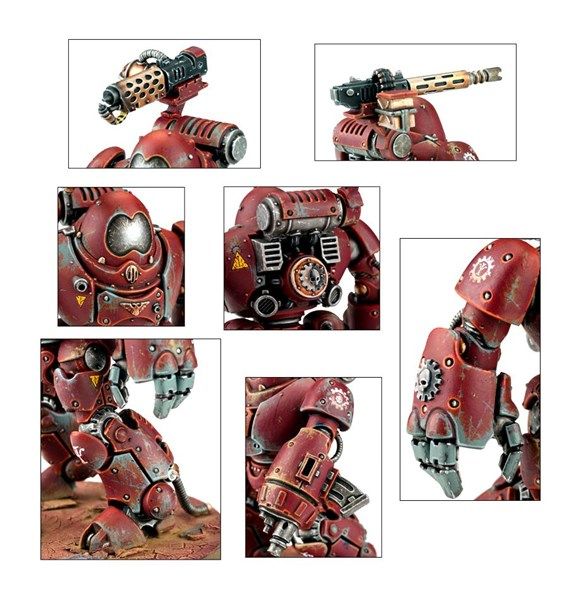 ADEPTUS MECHANICUS KASTELAN ROBOTS