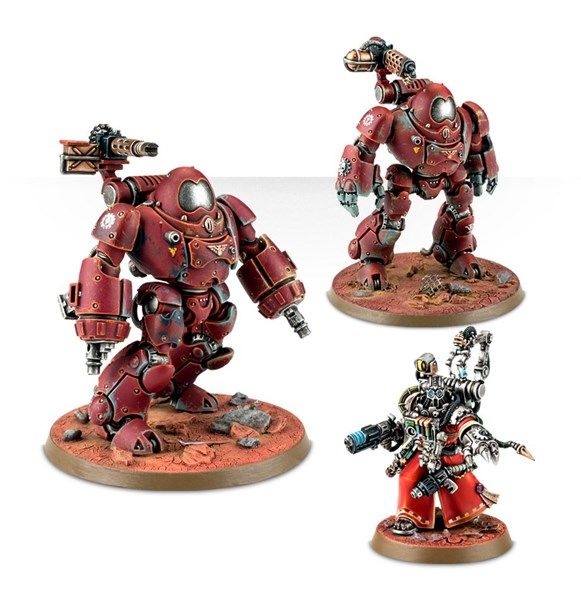 ADEPTUS MECHANICUS KASTELAN ROBOTS