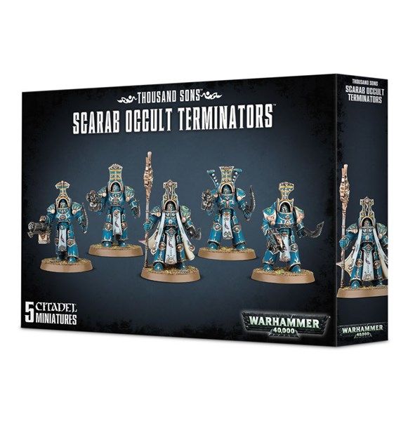 THOUSAND SONS SCARAB OCCULT TERMINATORS
