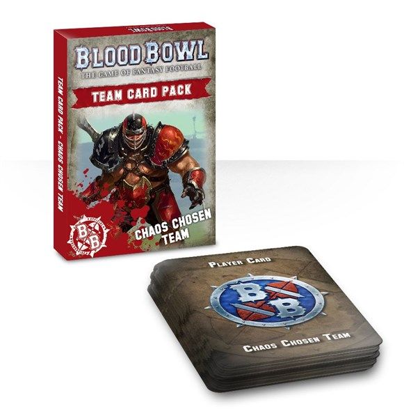 Blood Bowl Team Card Pack – Chaos Chosen