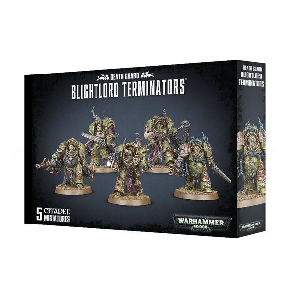 DEATH GUARD BLIGHTLORD TERMINATORS