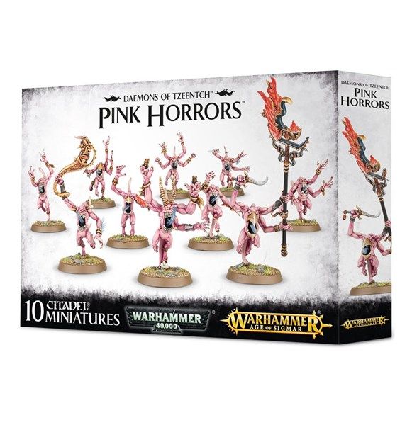  DAEMONS OF TZEENTCH PINK HORRORS 