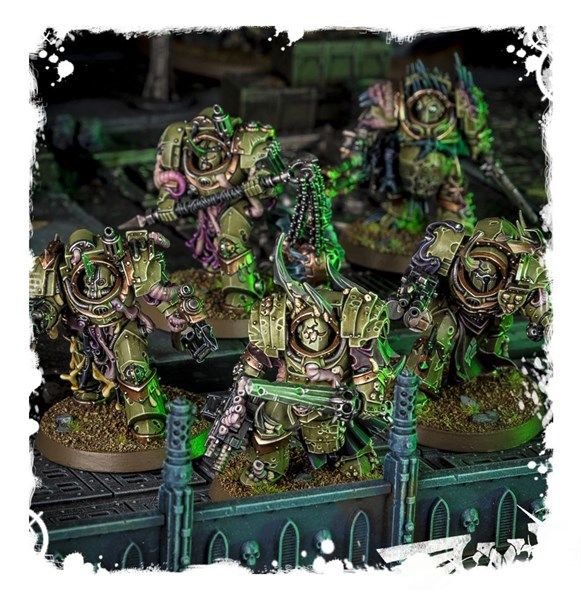 DEATH GUARD BLIGHTLORD TERMINATORS
