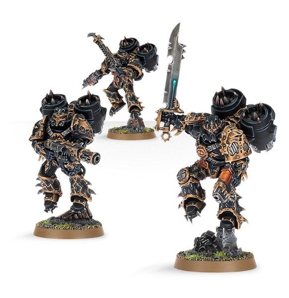 CHAOS SPACE MARINES RAPTORS