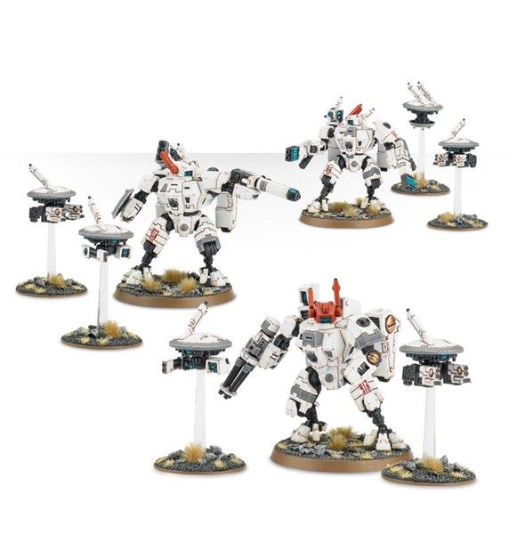  TAU EMPIRE XV8 CRISIS BATTLESUITS 