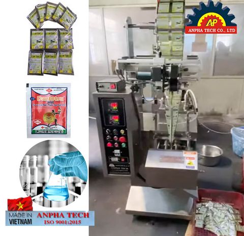 Máy đóng gói sản xuất thuốc trừ sâu Anpha Tech ISO 9001:2015 Made In Vietnam