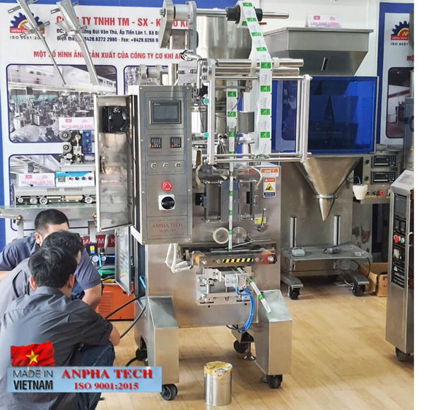 Máy đóng gói sữa non dạng túi que Anpha Tech ISO 9001:2015 Made In Vietnam