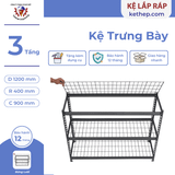  Kệ Thép V Lắp Ráp Bửng Lưới 