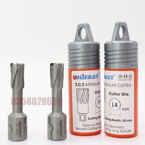 Mũi khoan từ hợp kim phi 14 khoan sâu 35mm