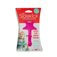 LIL' SIDEKICK DÂY ĐAI ĐA NĂNG SILICONE CỐ ĐỊNH ĐỒ VẬT CHO BÉ CÓ KHÓA 2 ĐẦU THÔNG MINH - HỒNG