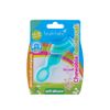 BRUSH-BABY BÀN CHẢI TẬP ĐÁNH RĂNG VÀ MÁT XA NƯỚU SILICONE MỀM MẠI CHO BÉ (10-36 THÁNG)